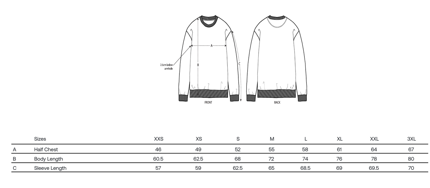 Sweat col rond UNISEXE - GRIGRI KUTUN ZE POLITA