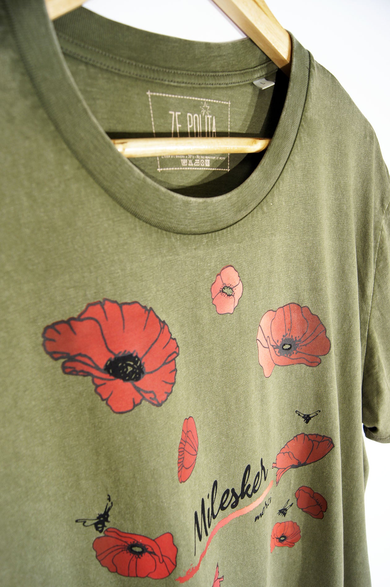 T-shirt manches courtes homme - MILESKER/MERCI >