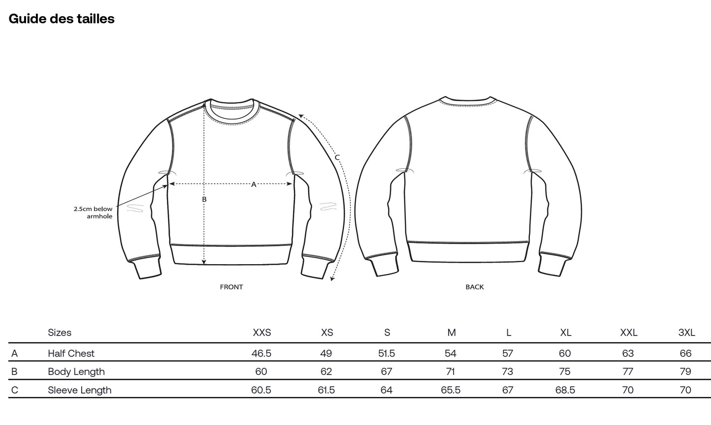 Sweat unisexe - PIRATE DE PAPIER
