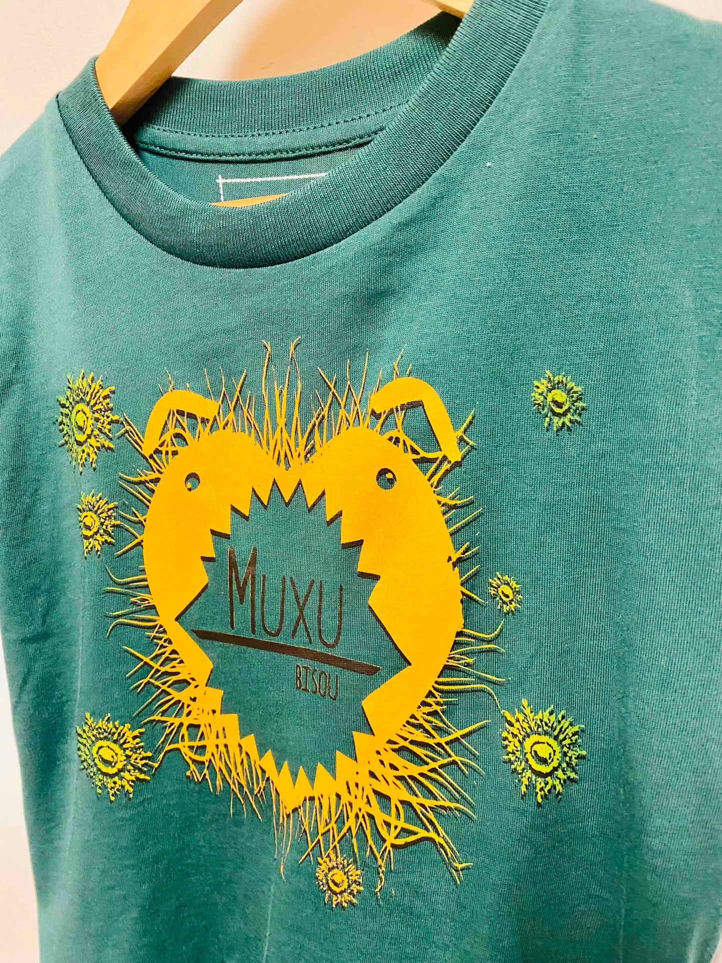 T-shirt manches courtes enfant - MUXU / BISOU