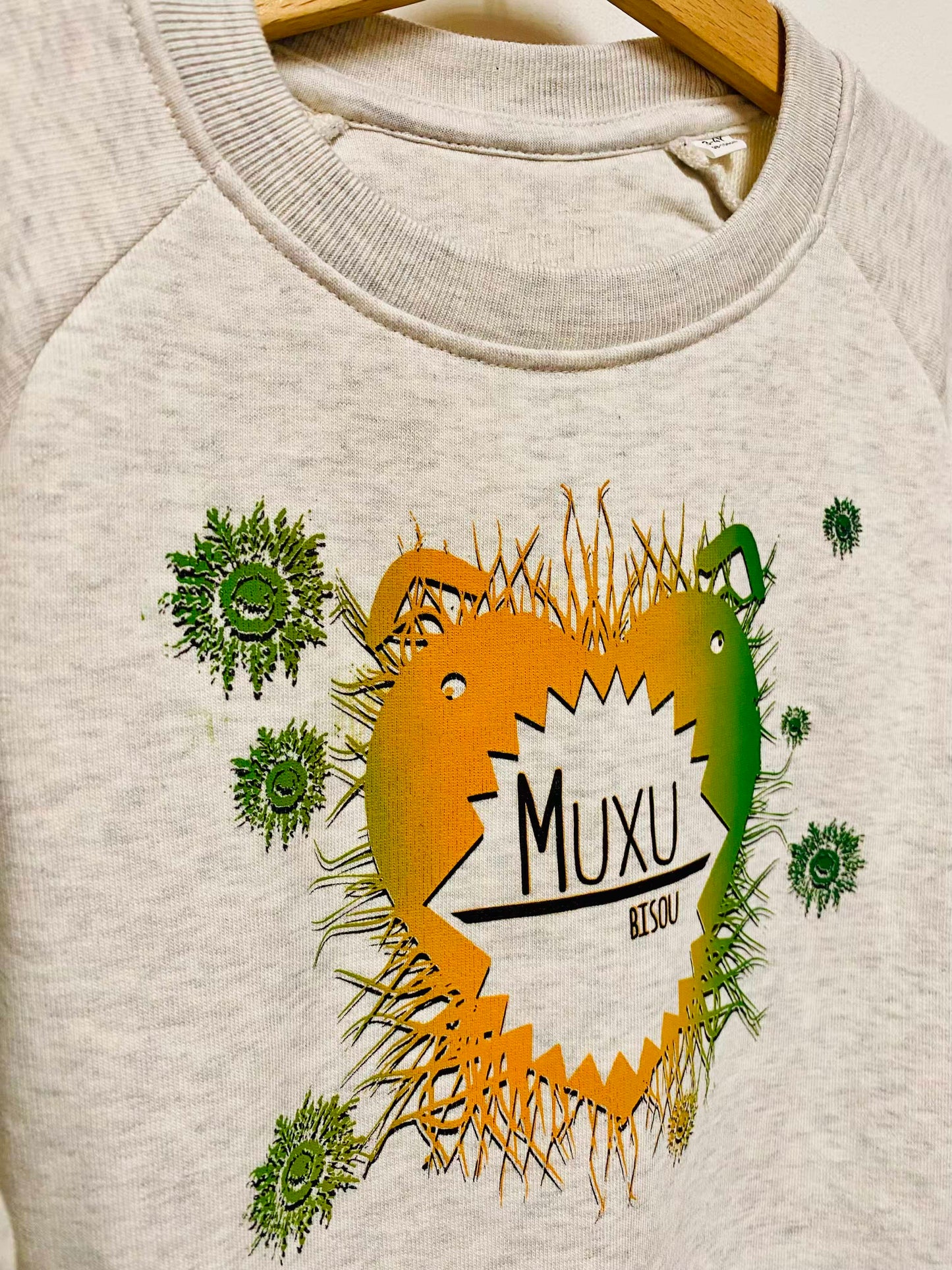 Sweat col rond enfant - MUXU / BISOU