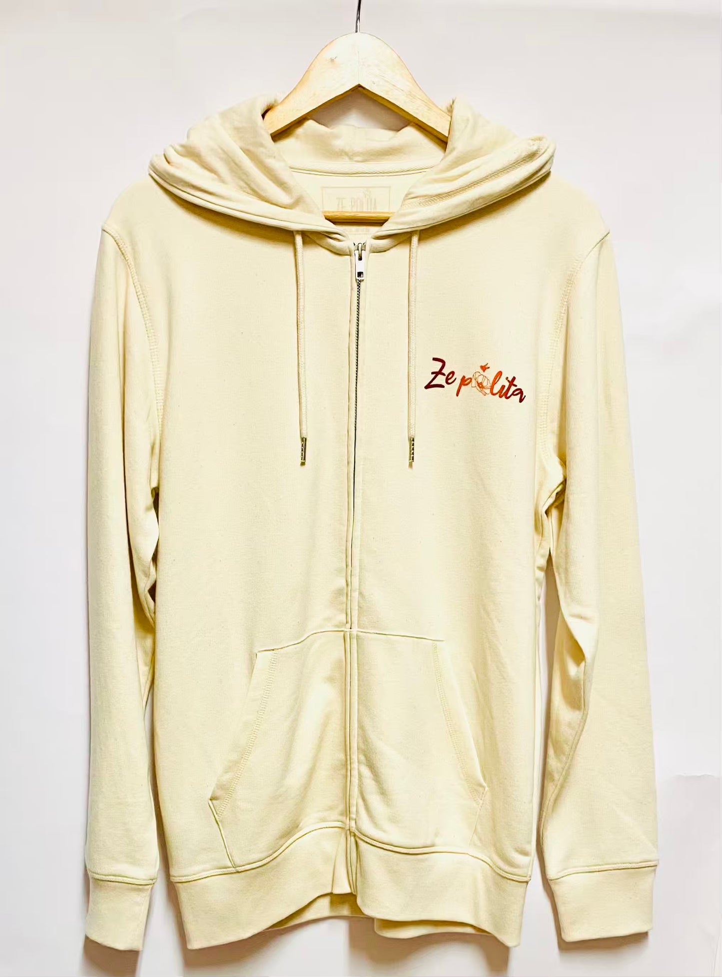 Veste sweat zippée à capuche UNISEXE - MILESKER/MERCI