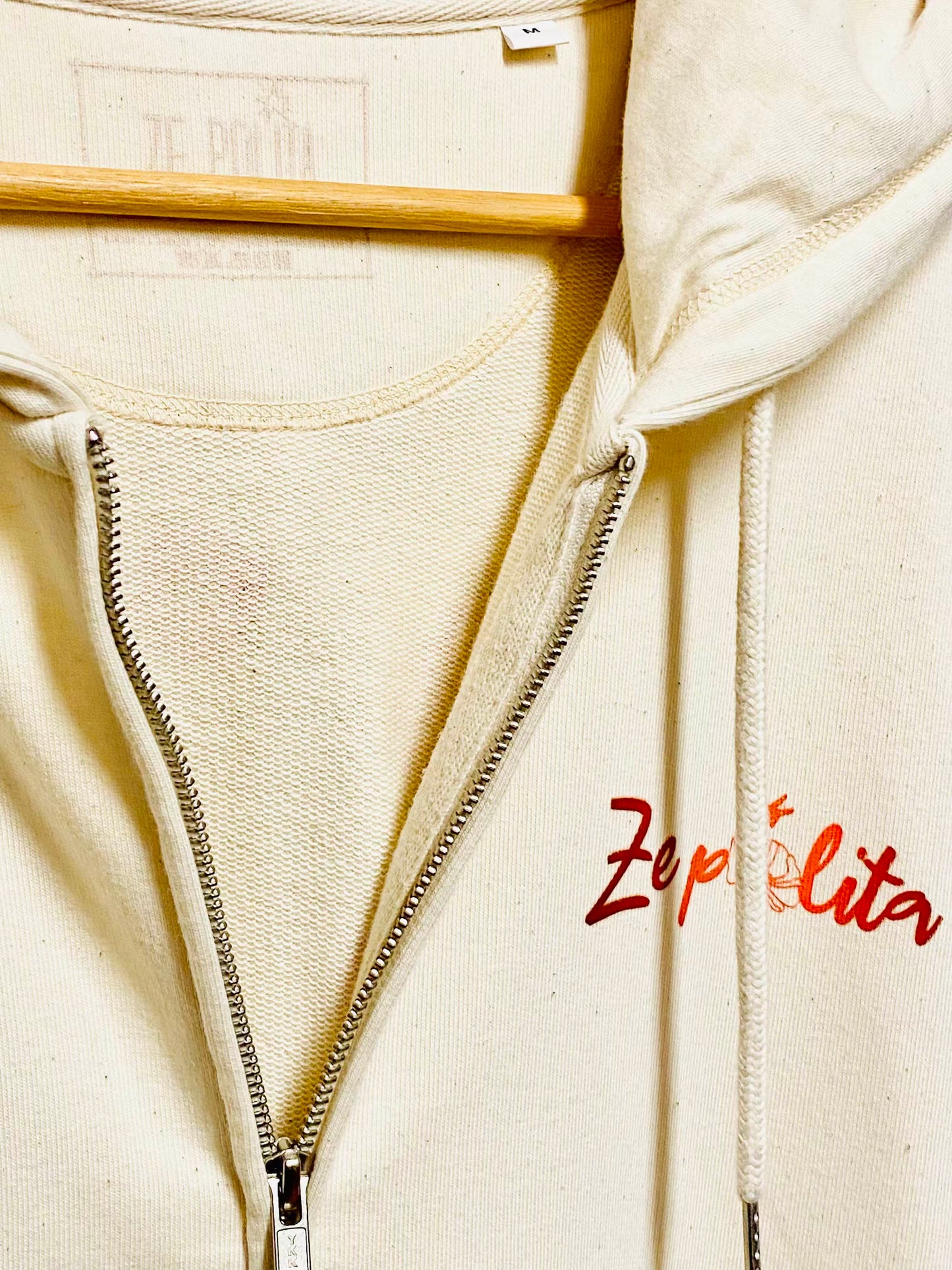 Veste sweat zippée à capuche UNISEXE - MILESKER/MERCI