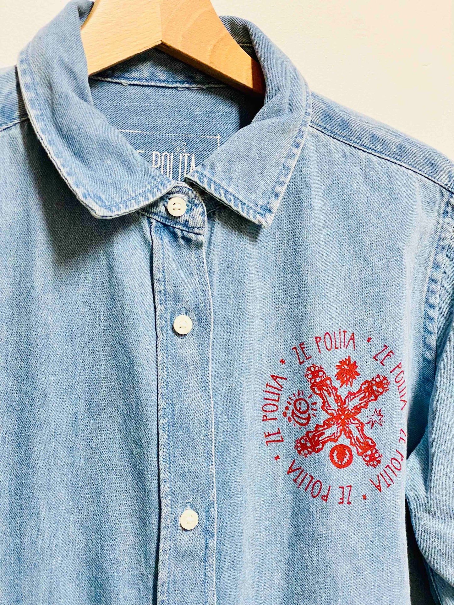 Chemise en denim femme - AMARAUNA