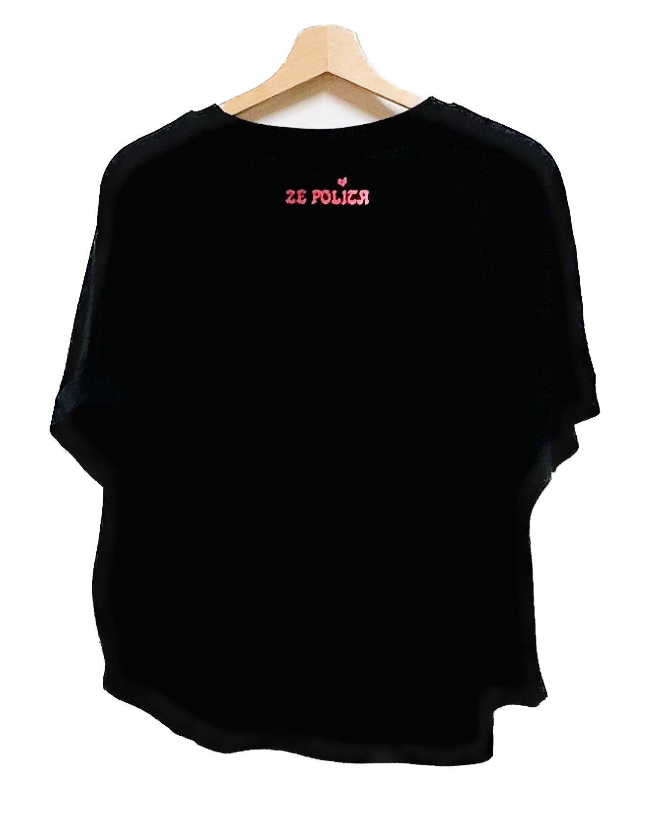 T-shirt femme col rond oversized - MAITASUNA ETA KITTO !