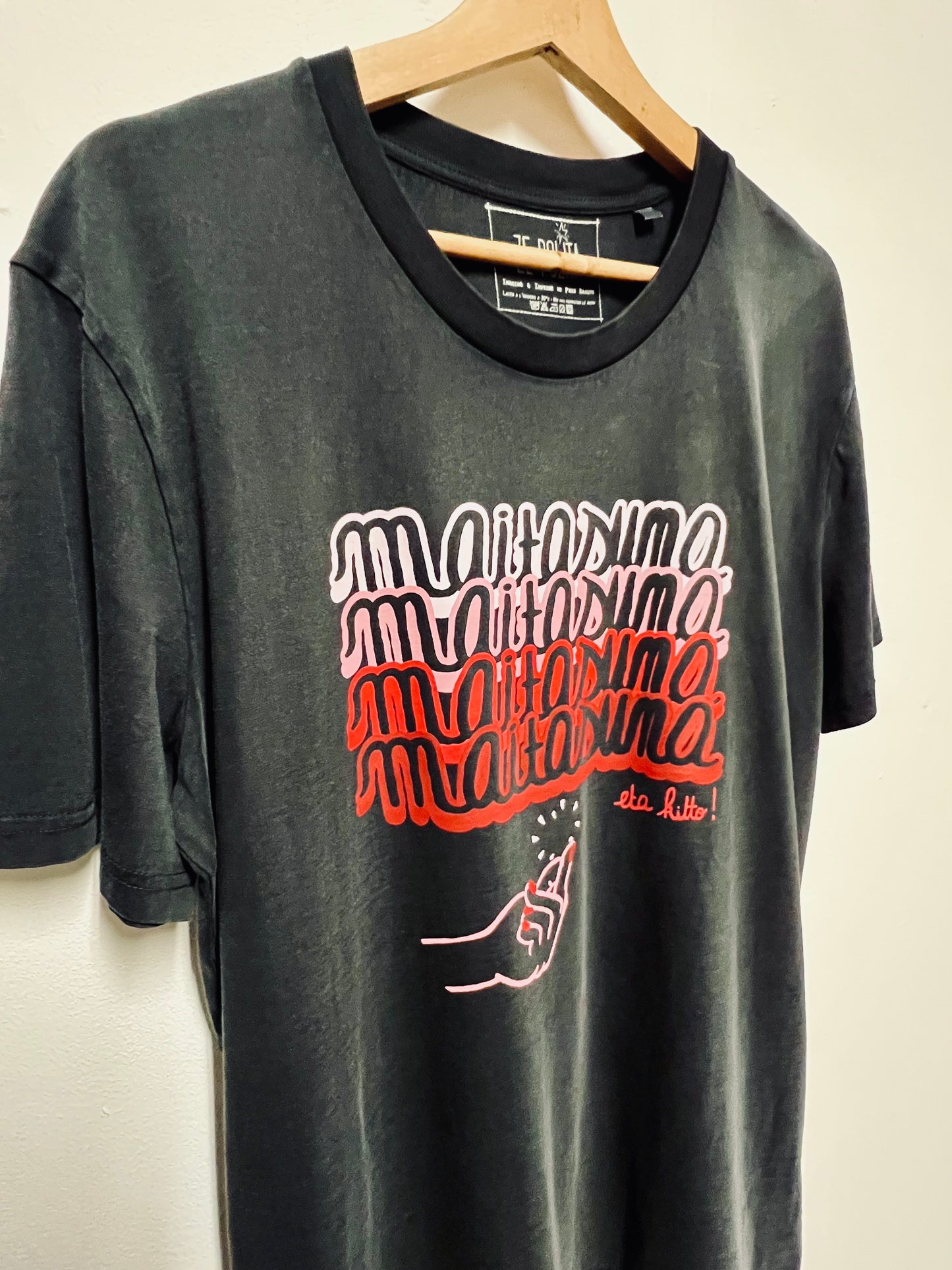 T-shirt manches courtes homme - MAITASUNA ETA KITTO !