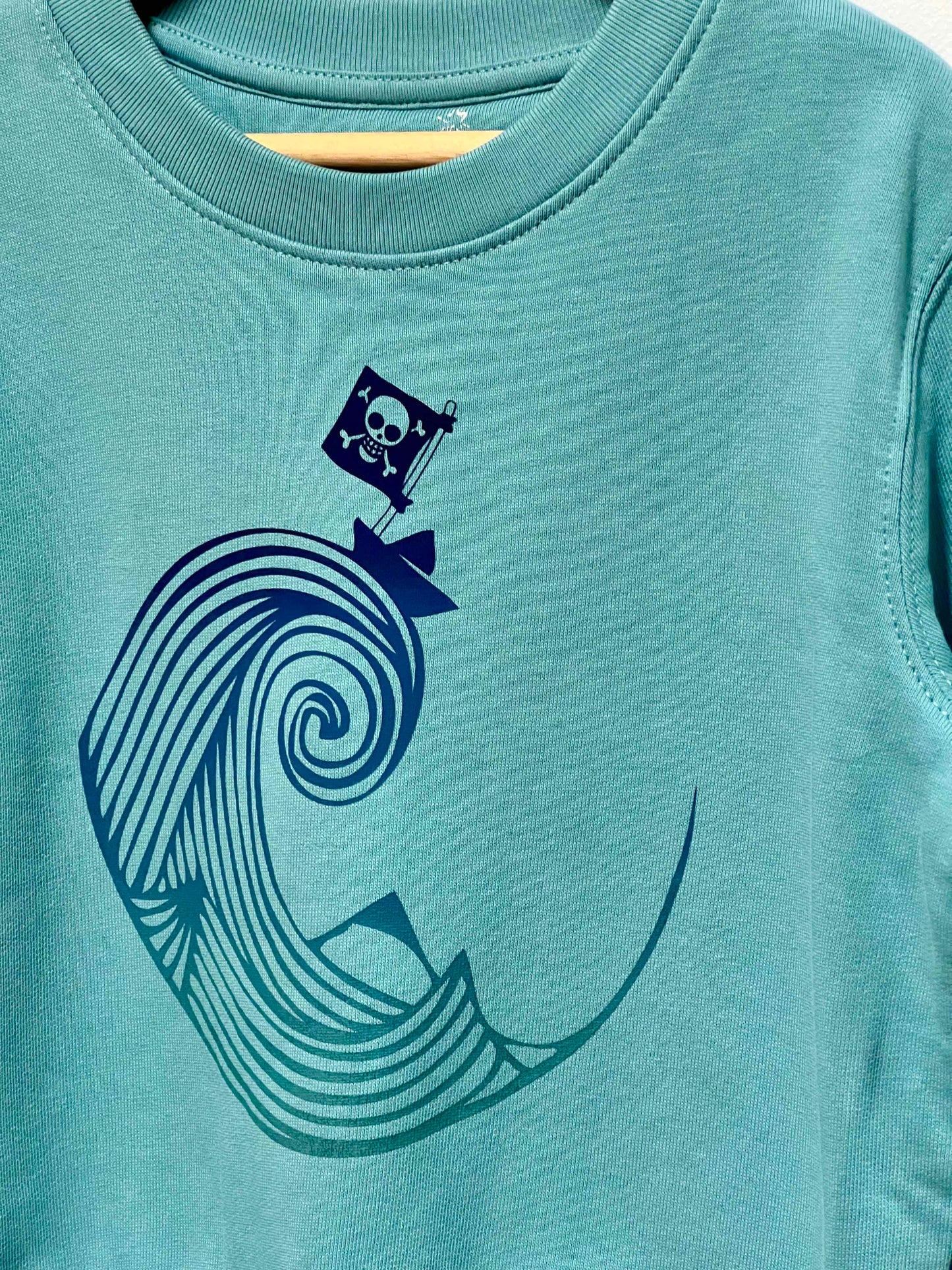 Sweat col rond enfant - PIRATE DE PAPIER