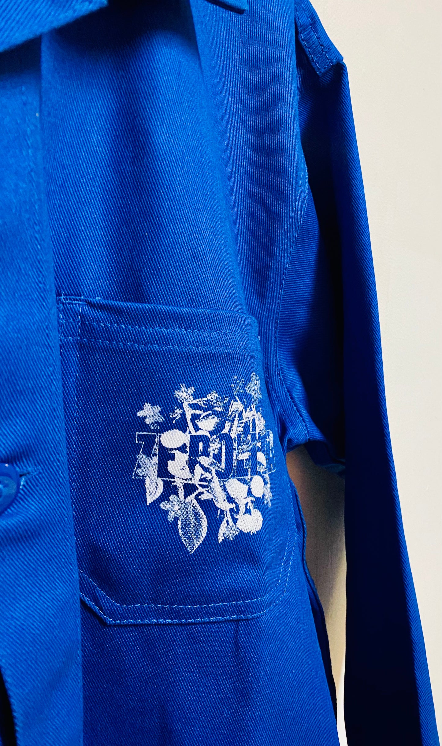 VESTE DE TRAVAIL 100% COTON BLEU BUGATTI UNISEXE - AMALUR