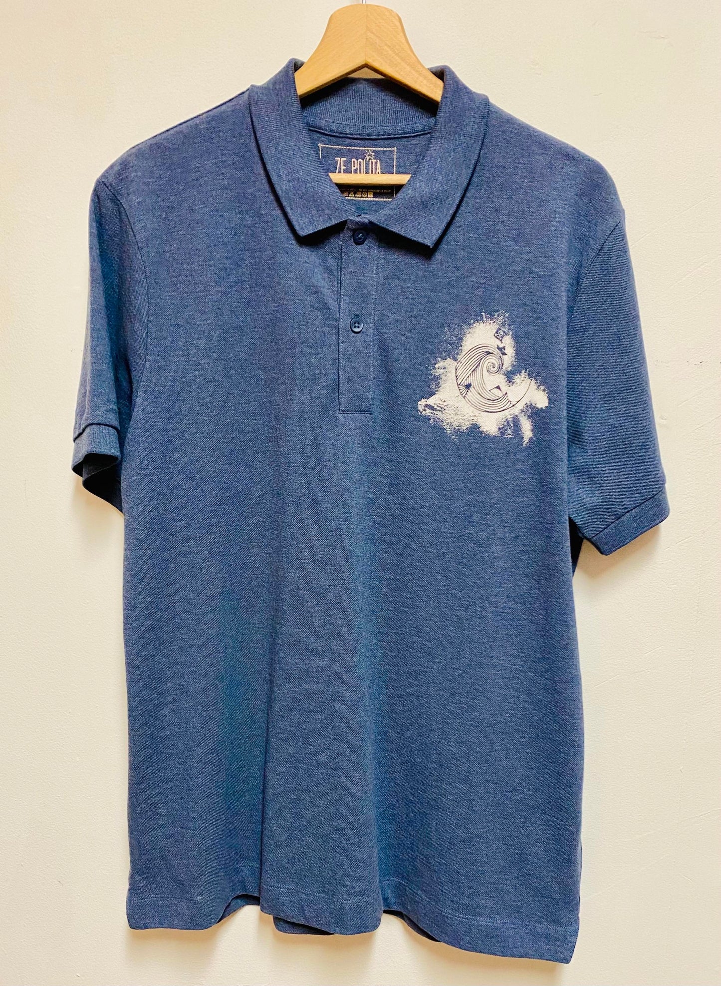Polo manches courtes homme/unisexe - PIRATE DE PAPIER