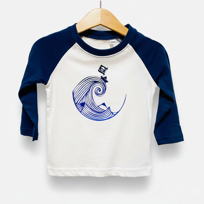 T-shirt manches longues bébé PIRATE DE PAPIER