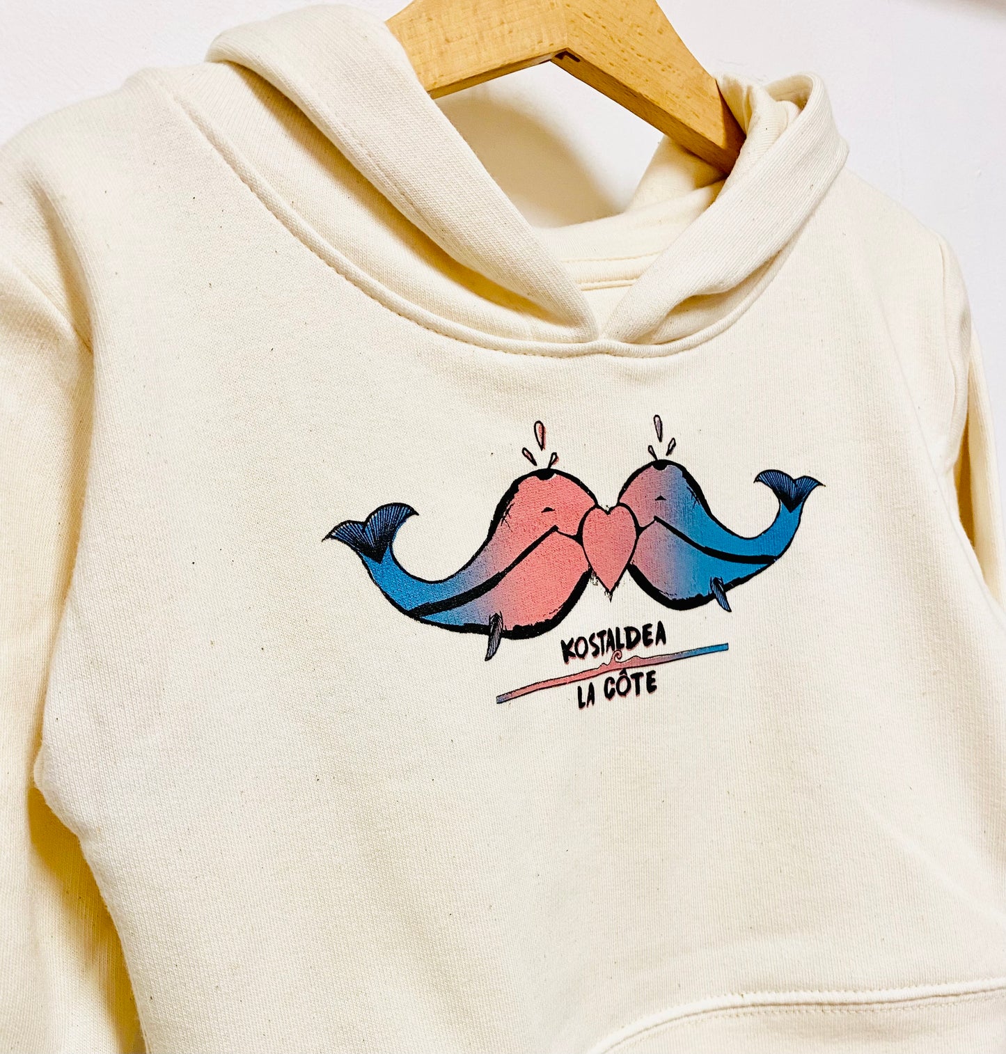 Sweat bébé à capuche 🖤KOSTALDEA🖤LA CÔTE🖤