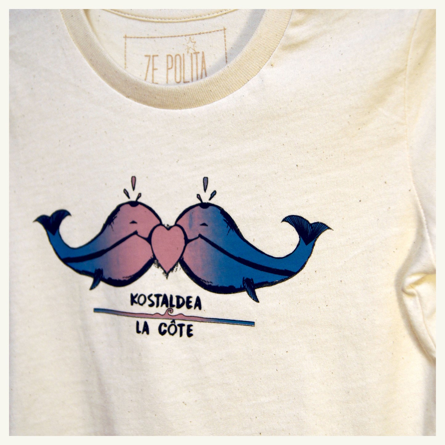 T-shirt manches courtes bébé 🖤KOSTALDEA🖤LA CÔTE🖤