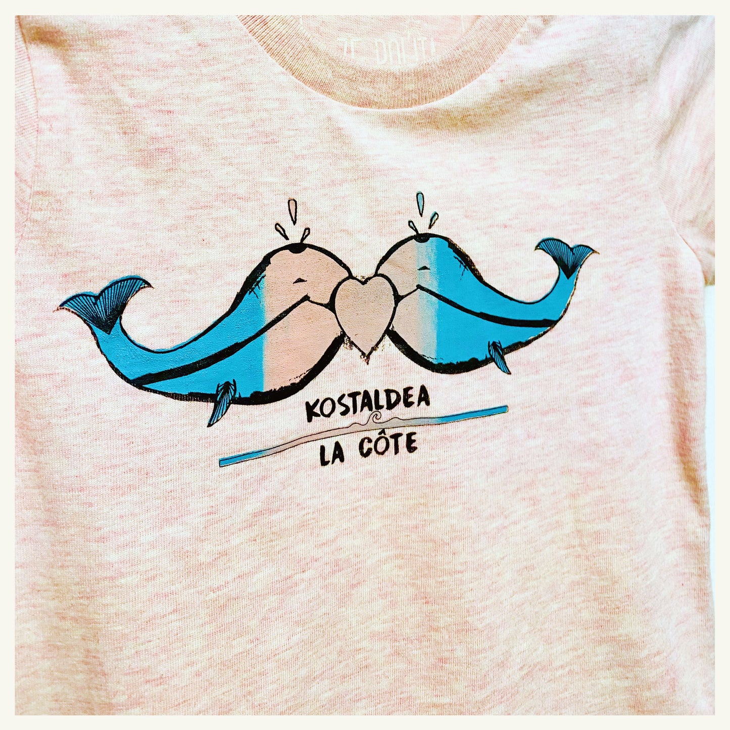 T-shirt manches courtes bébé 🖤KOSTALDEA🖤LA CÔTE🖤