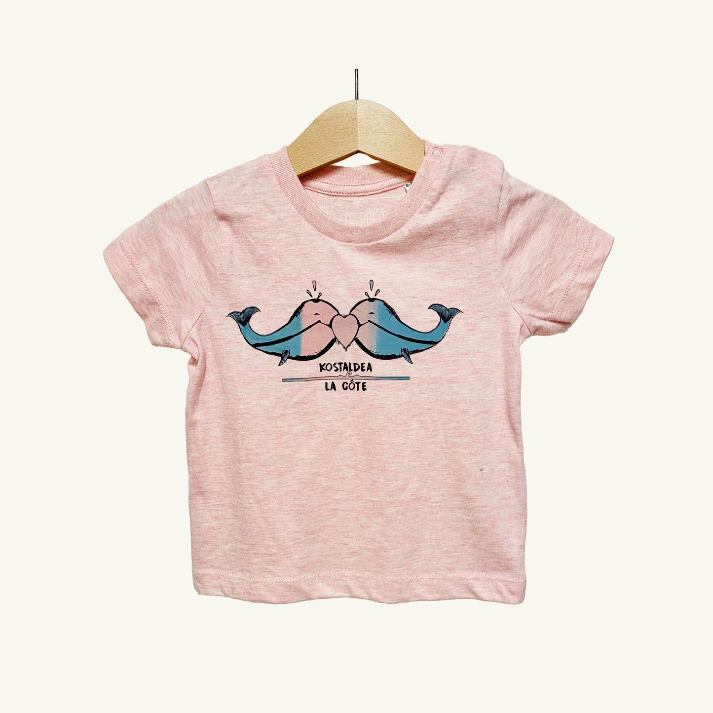 T-shirt manches courtes bébé 🖤KOSTALDEA🖤LA CÔTE🖤