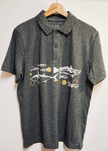 Polo manches courtes homme/unisexe - FRITURE DU JOUR BONJOUR