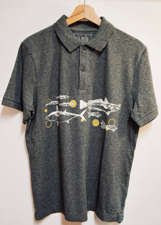 Polo manches courtes homme/unisexe - FRITURE DU JOUR BONJOUR