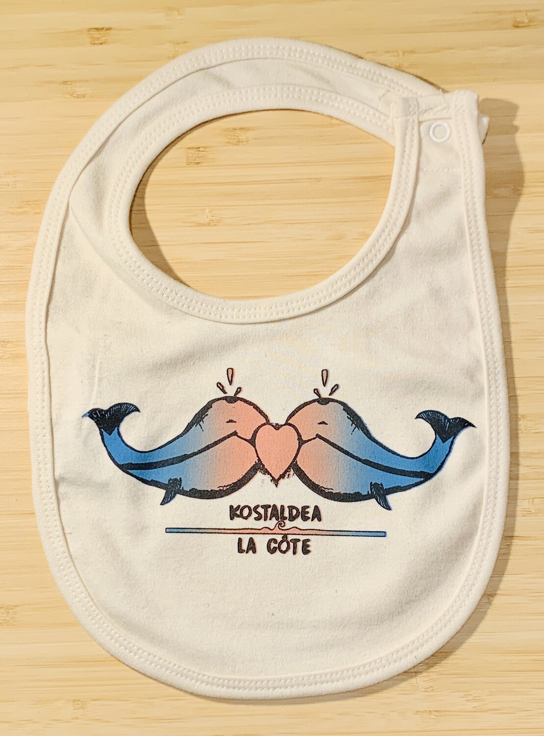 Organic cotton bib 🖤KOSTALDEA🖤THE COAST🖤