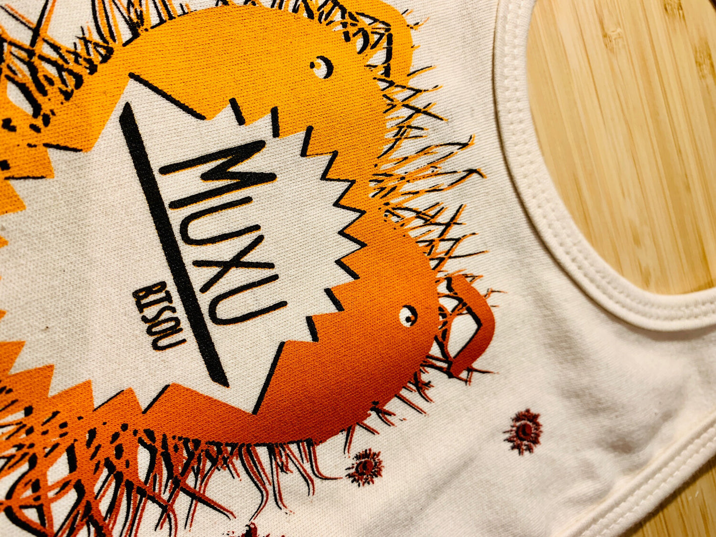MUXU / BISOU organic cotton bib