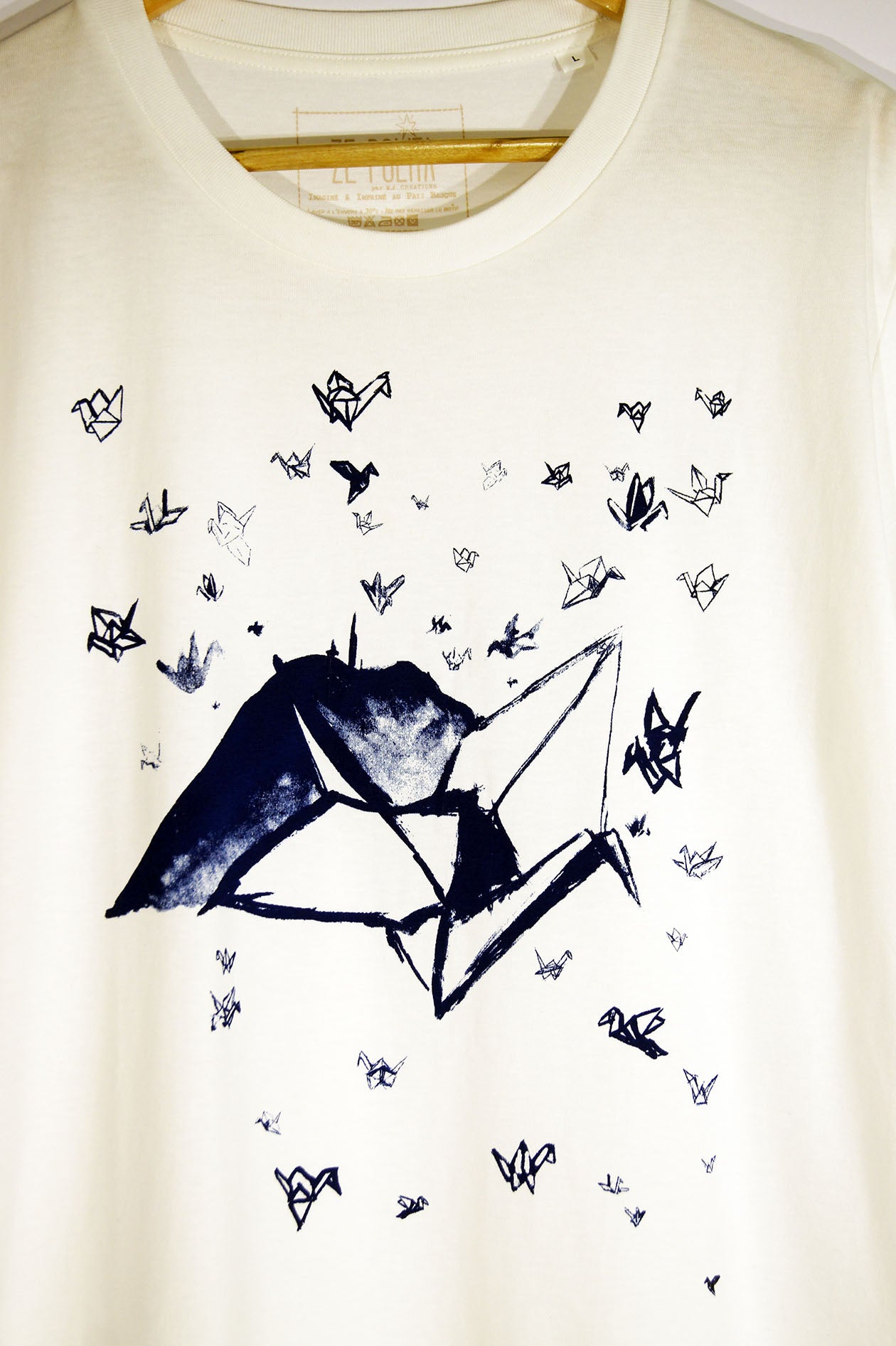 T-shirt manches courtes homme - 1000 GRUES SUR LA RHUNE