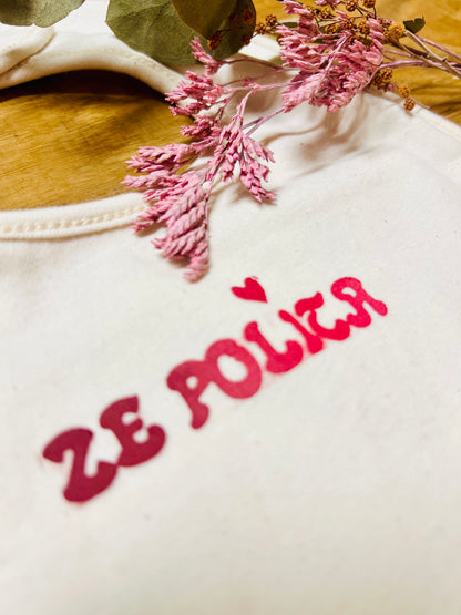 ¡Babero de algodón orgánico MAITASUNA ETA KITTO! 