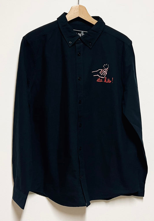 Chemise en coton bio homme - MAITASUNA ETA KITTO !