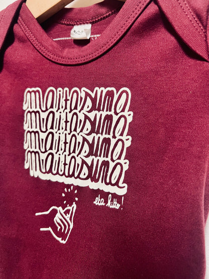 Body manches courtes - MAITASUNA ETA KITTO