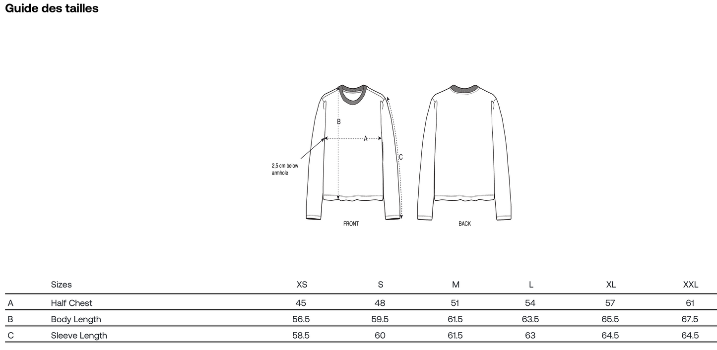 T-shirt manches longues femme - 1000 GRUES SUR LA RHUNE