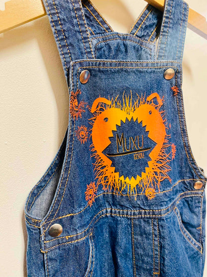 MUXU / BISOU denim overalls 