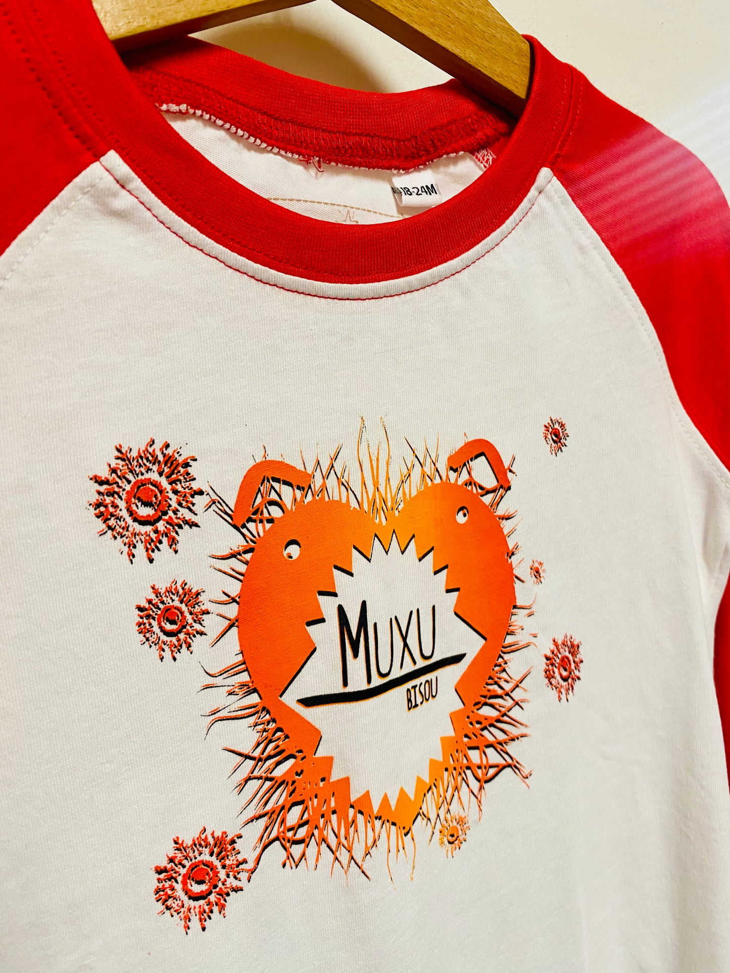 MUXU / BISOU baby long-sleeved t-shirt 