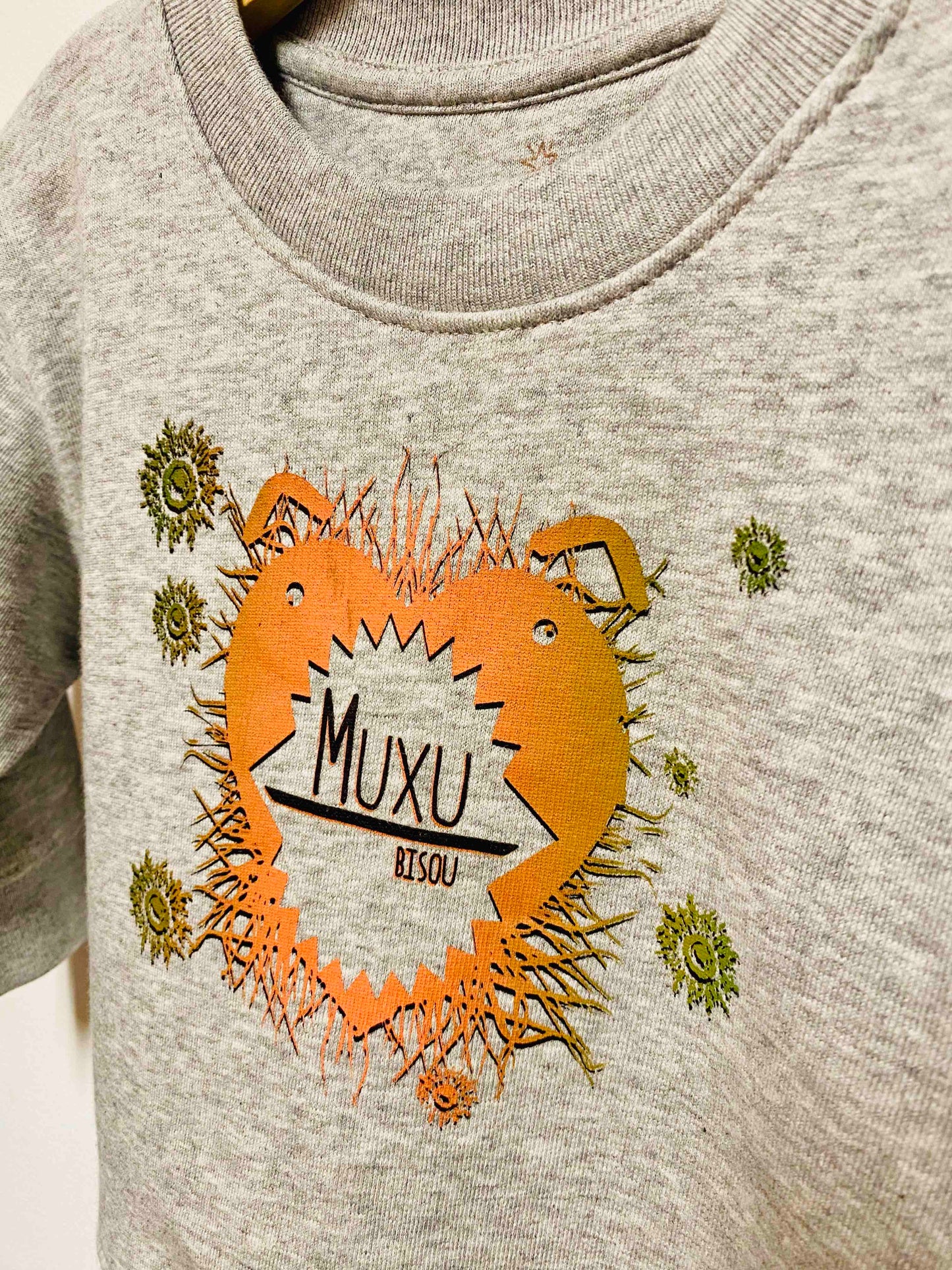 MUXU / BISOU round neck baby sweatshirt