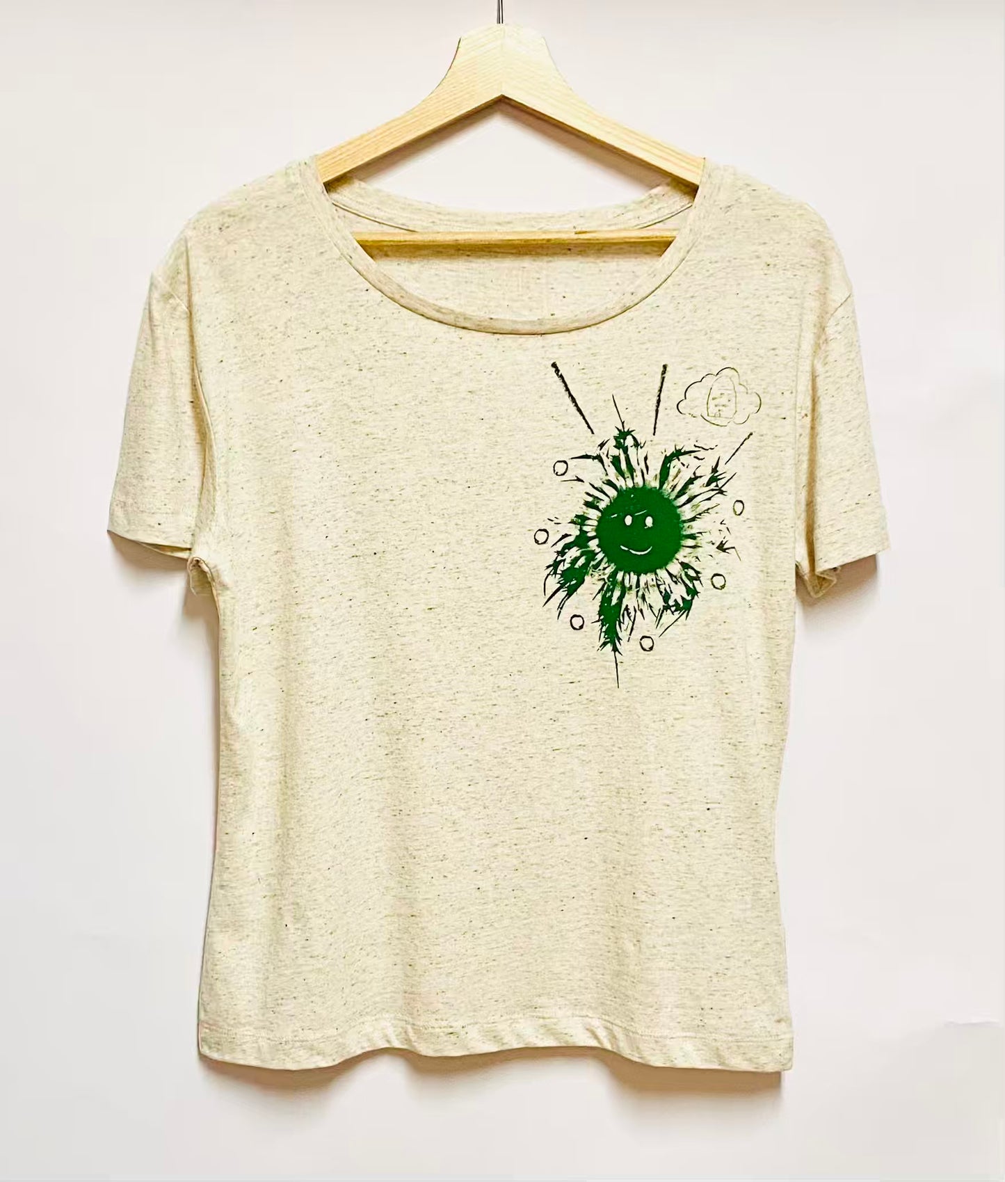 T-shirt femme col rond fluide - ETXEA