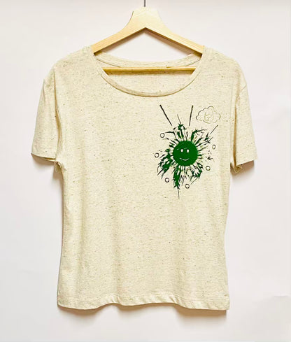 T-shirt femme col rond fluide - ETXEA