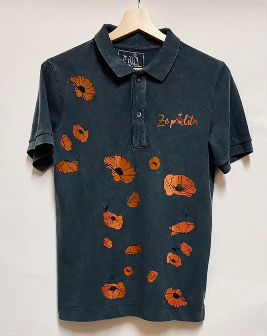 Polo manches courtes homme/unisexe - POPPYPARTOUT