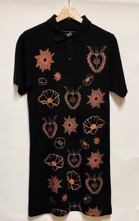 Robe polo manches courtes - GRIGRI KUTUN