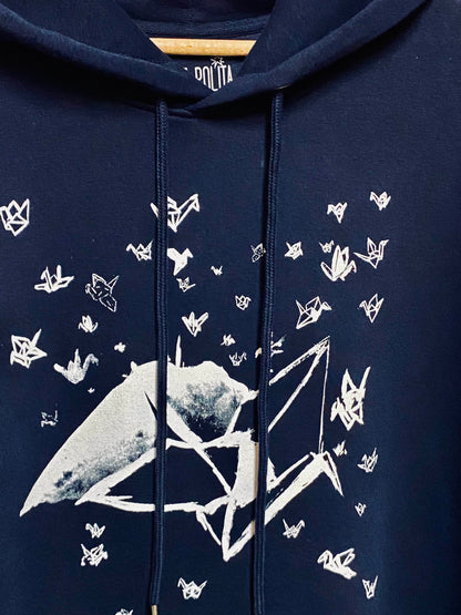 Robe sweat à capuche - 1000 GRUES SUR LA RHUNE