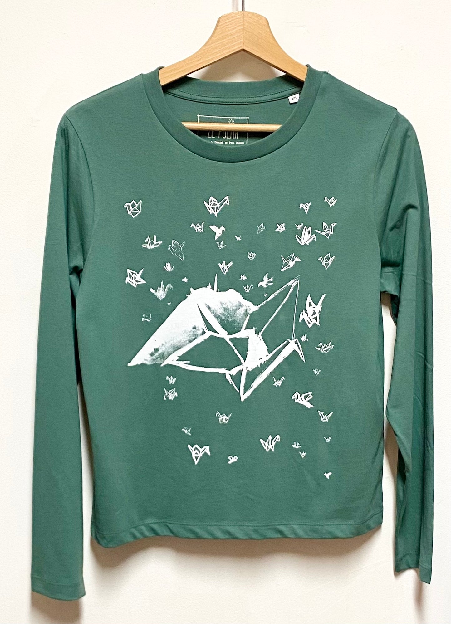T-shirt manches longues femme - 1000 GRUES SUR LA RHUNE