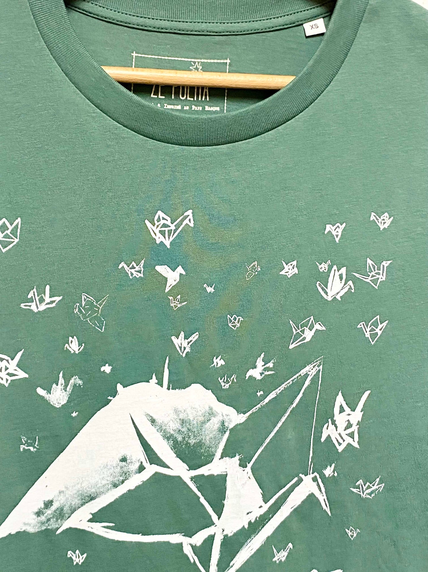 T-shirt manches longues femme - 1000 GRUES SUR LA RHUNE