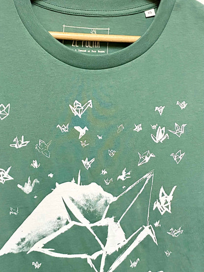 T-shirt manches longues femme - 1000 GRUES SUR LA RHUNE