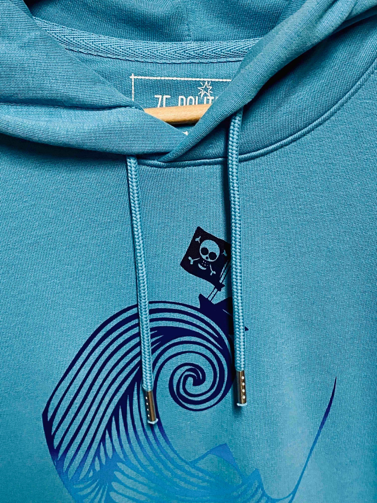 Sweat à capuche unisexe - PIRATE DE PAPIER