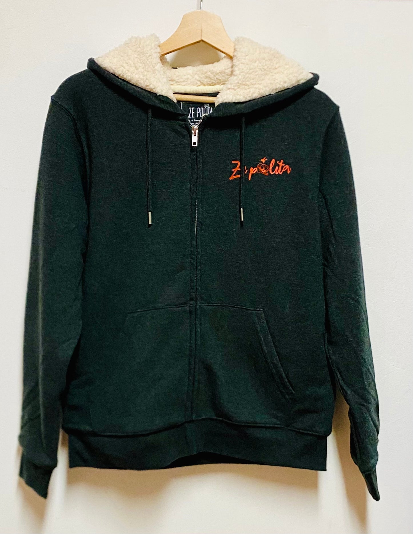 Veste Sweatshirt à capuche UNISEXE entièrement doublée SHERPA - MILESKER/MERCI