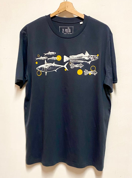 T-shirt manches courtes homme - FRITURE DU JOUR BONJOUR