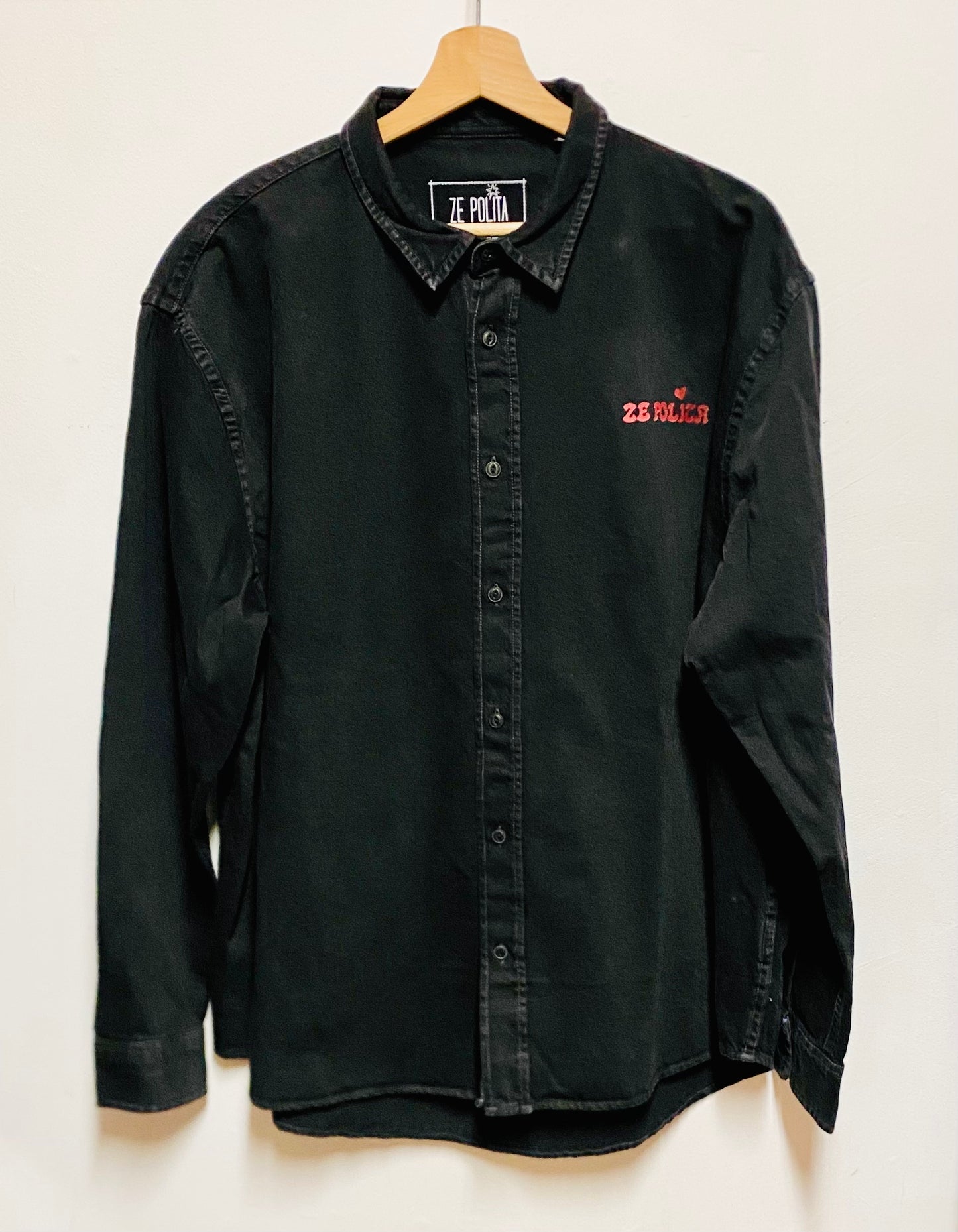 Chemise coupe confortable unisexe - MAITASUNA ETA KITTO
