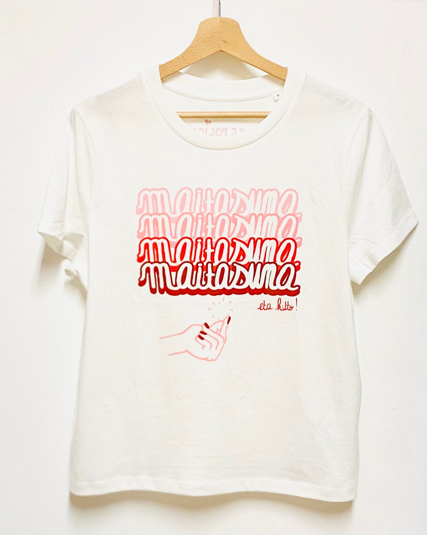 T-shirt manches courtes femme - MAITASUNA ETA KITTO !