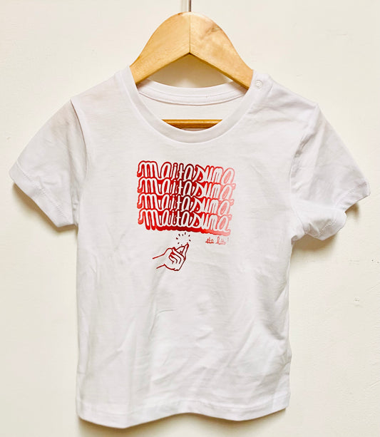 T-shirt manches courtes bébé  MAITASUNA ETA KITTO !
