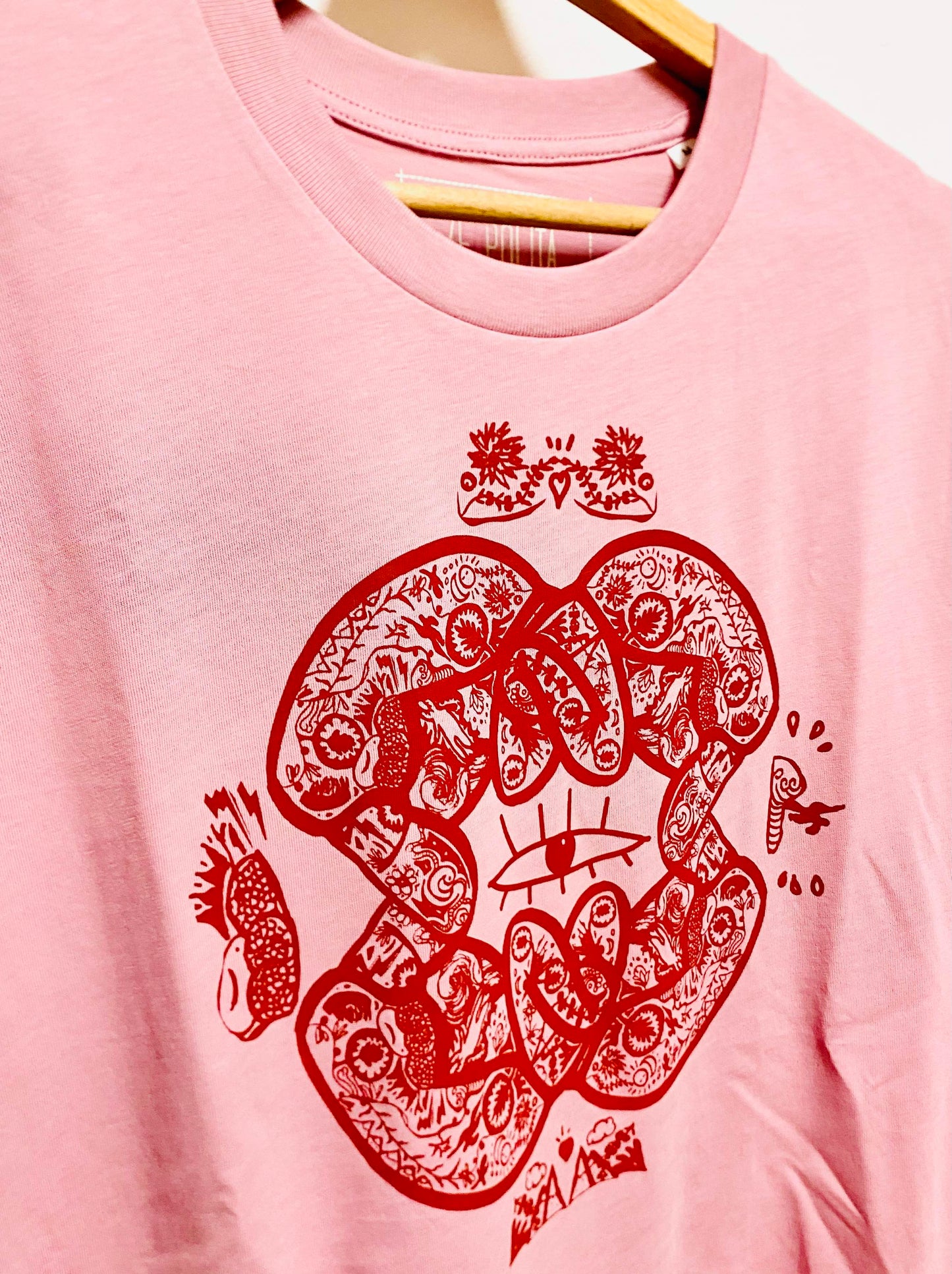 Camiseta de manga corta para hombre - MAITASUNA ETA KITTO! 