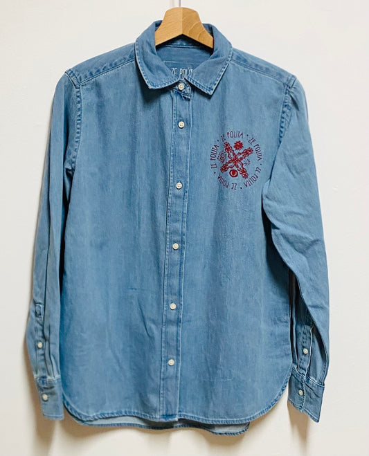 Chemise en denim femme - AMARAUNA