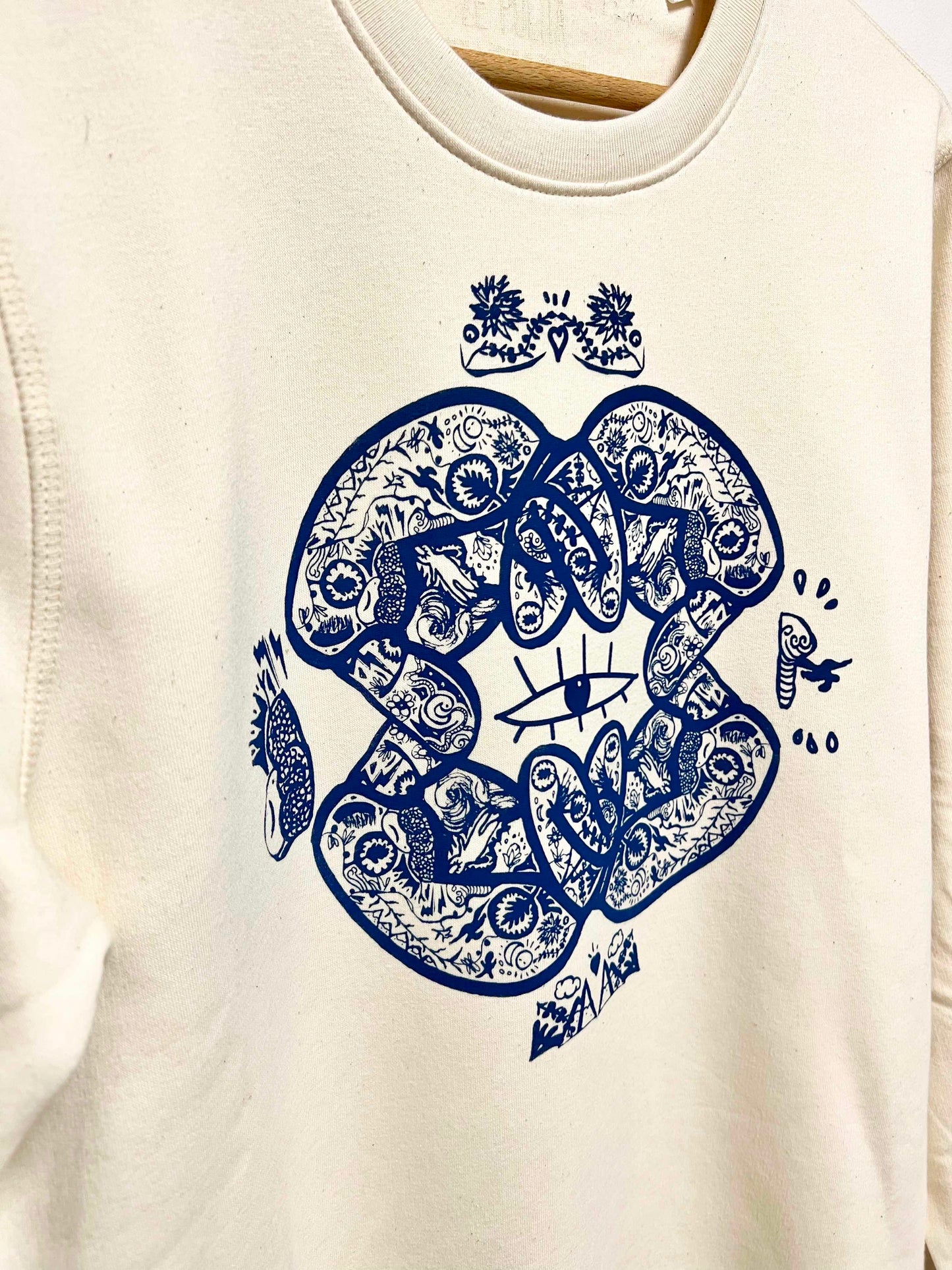 Sweat unisexe col rond  - AMARAUNA