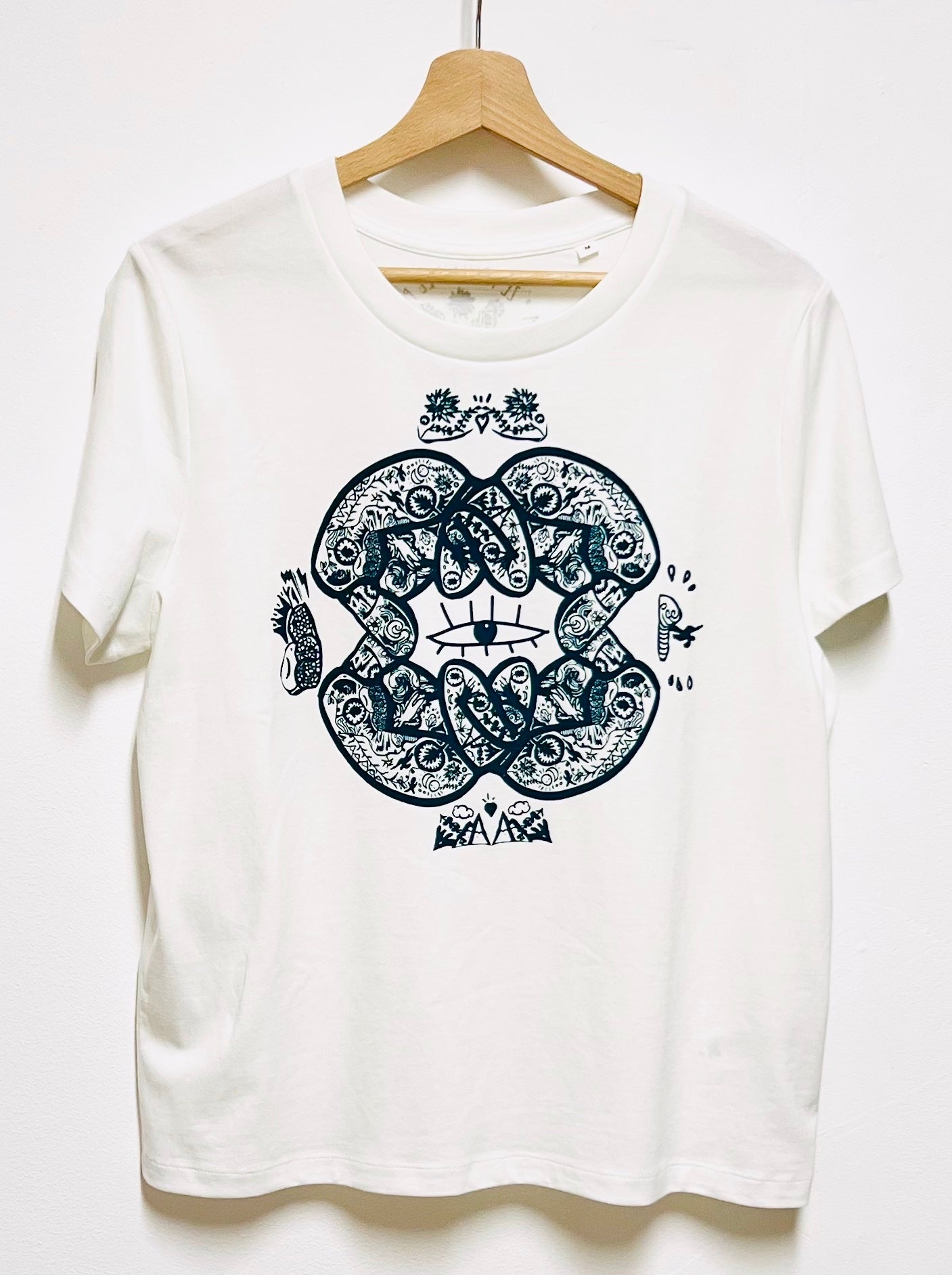 T-shirt femme col rond  - AMARAUNA