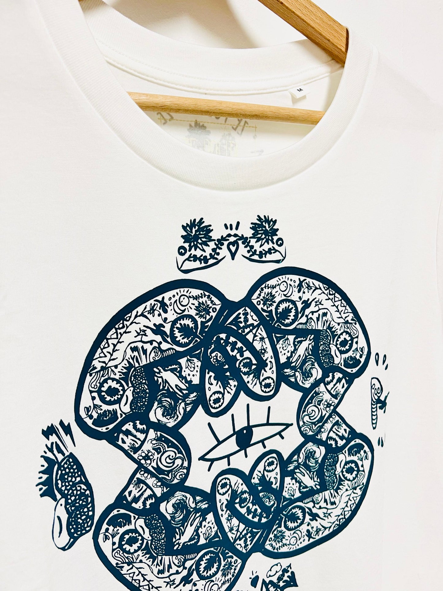 T-shirt femme col rond  - AMARAUNA