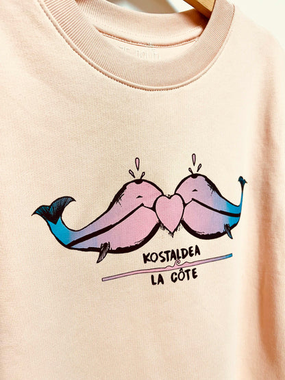 Sweat col rond enfant -🖤KOSTALDEA🖤LA CÔTE🖤